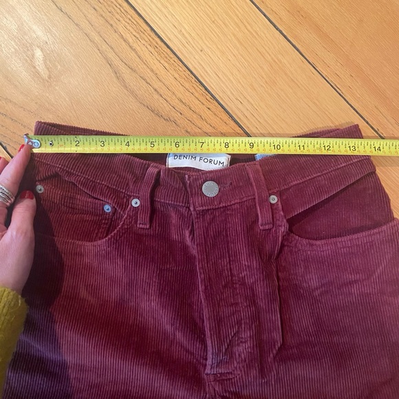 Denim Forum Anthropologie corduroy flared pants - Picture 10 of 11